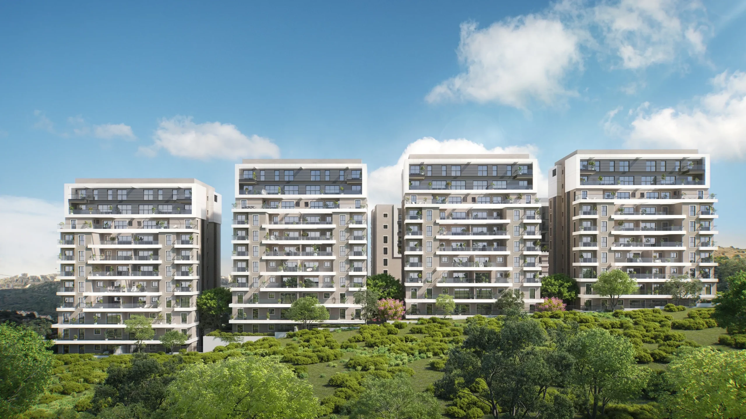 Rotshtein Heights is a new development of 1,200 apartments in Ramat